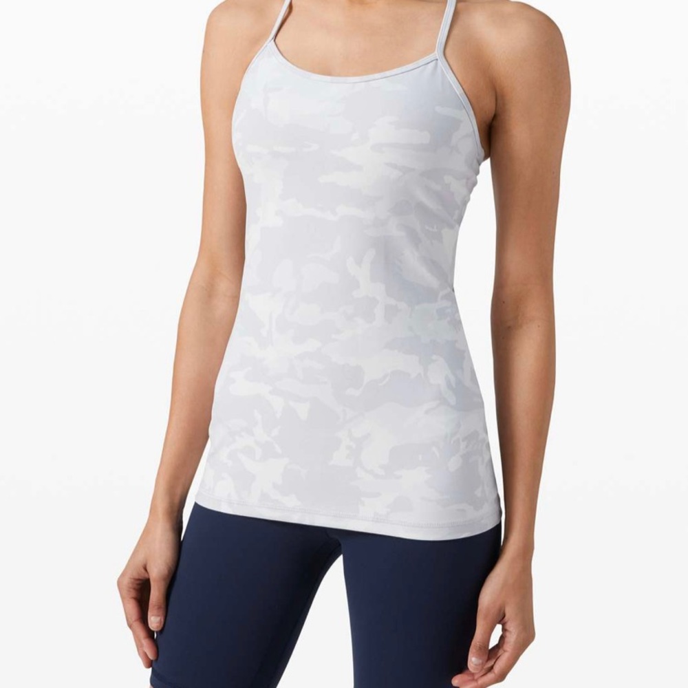 lulu lemon power y everlux tank camo